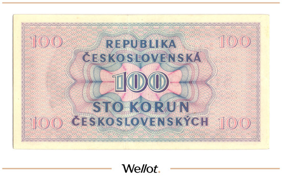 Изображение лота 100 Крон 1945 Чехословакия