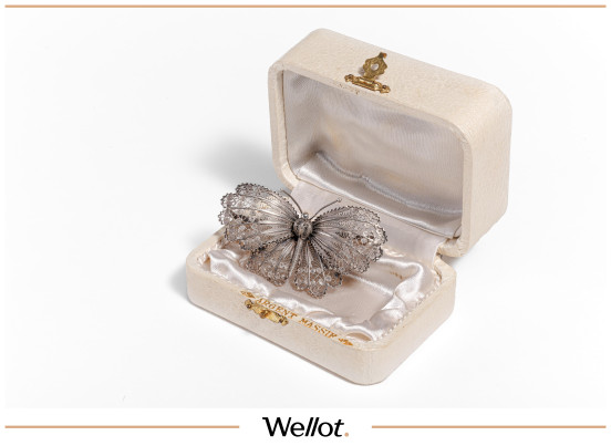 Изображение лота Брошь «Бабочка» 1950-1970 гг. Франция