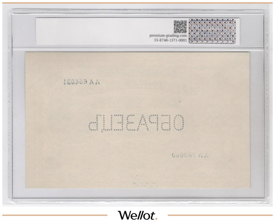 Изображение лота 5000 Рублей 1918 Россия РСФСР Образец PG 58-65 UNC