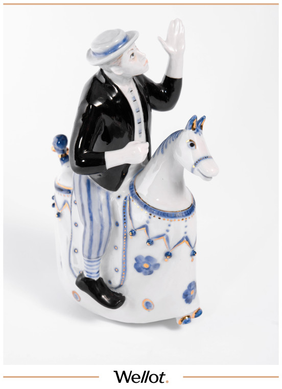 Изображение лота Скульптура «Юрий Никулин» 1970-1980 гг. Россия СССР