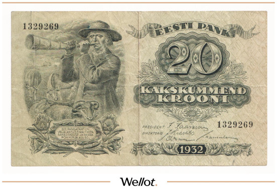 Изображение лота 20 Крон 1932 Эстония