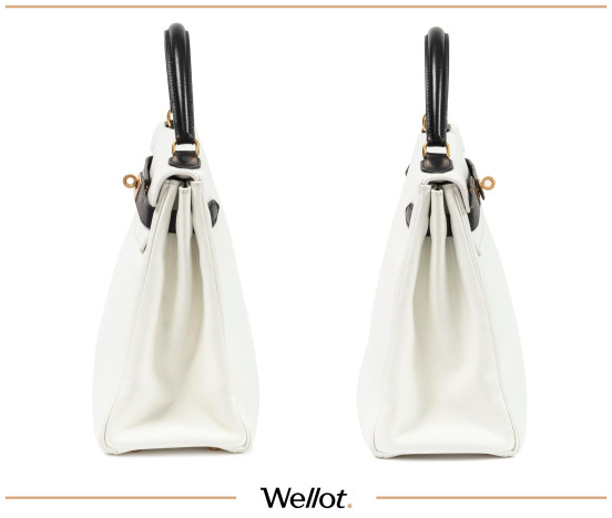 Изображение лота Винтажная Cумка Hermes Evercolor Kelly 32 Retourne 1995