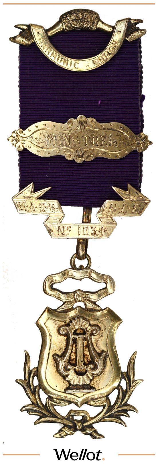 Изображение лота Масонский Знак 1906 Эдуард VII Великобритания