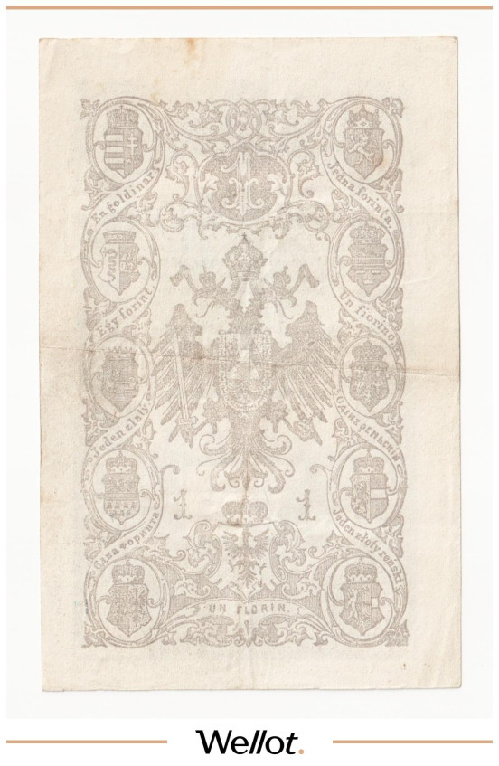 Изображение лота 1 Гульден 1866 Австрия