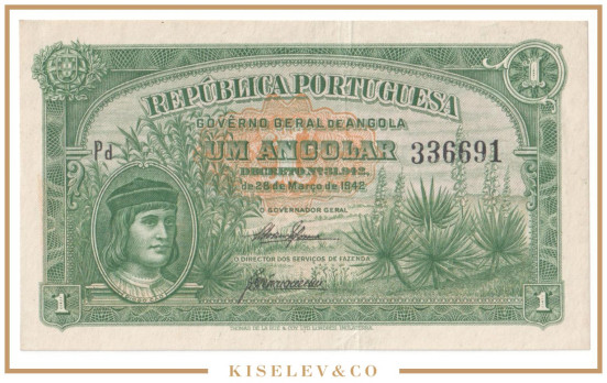 Изображение лота 1 Анголар 1942 Ангола
