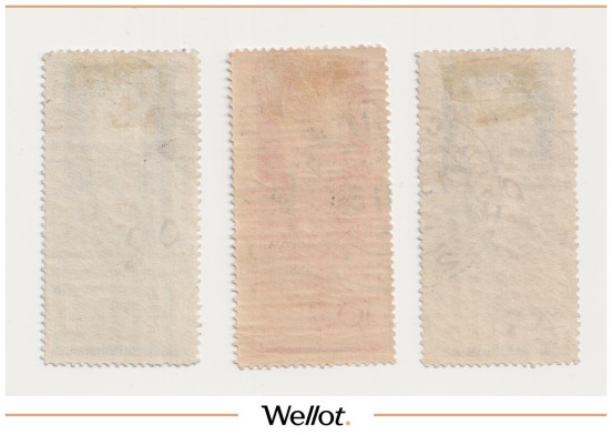 Изображение лота 5-10-20 Копеек 1933 Россия Стратостат "СССР-1" Почтовые Марки 3 шт