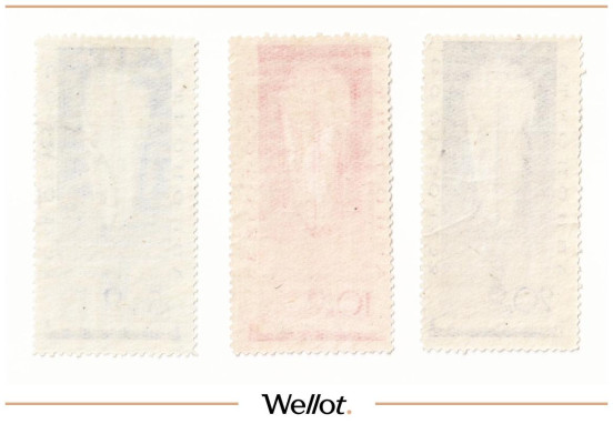 Изображение лота 5-10-20 Копеек 1933 Россия Стратостат "СССР-1" Почтовые Марки 3 шт