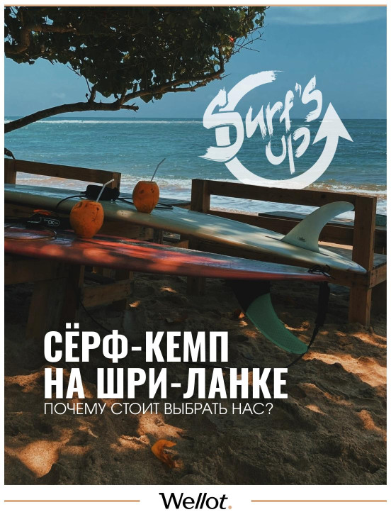 Изображение лота Серф-Тур на Шри-Ланку от Surf’s Up