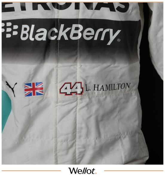 Изображение лота Экипировка Льюиса Хэмилтона и Нико Росберга Mercedes-AMG Petronas 2015