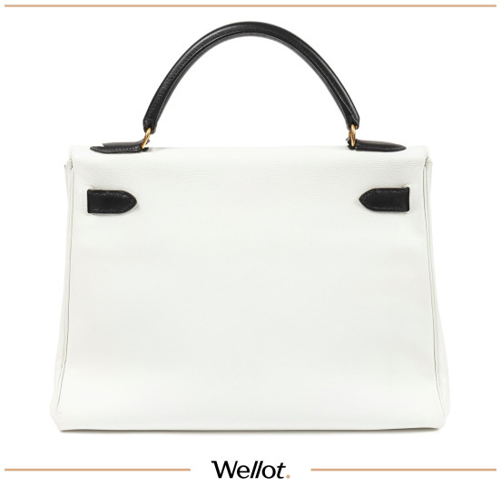 Изображение лота Винтажная Cумка Hermes Evercolor Kelly 32 Retourne 1995