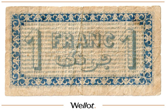 Изображение лота 1 Франк 1919 Алжир Торговая Палата