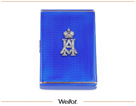 Изображение лота Портсигар 1908-1917 Российская Империя «Фаберже»