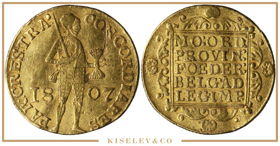 Изображение лота Имитация Дуката 1807 СПБ Александр I