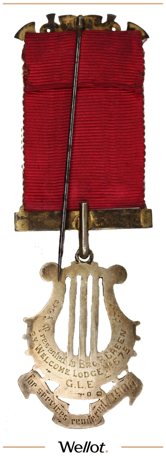 Изображение лота Масонский Знак 1900 Виктория Великобритания