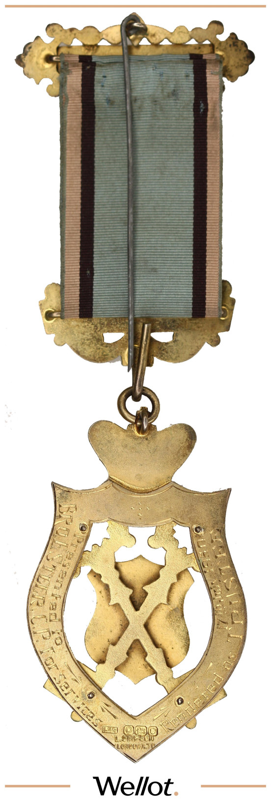 Изображение лота Масонский Знак 1950 Георг VI Великобритания