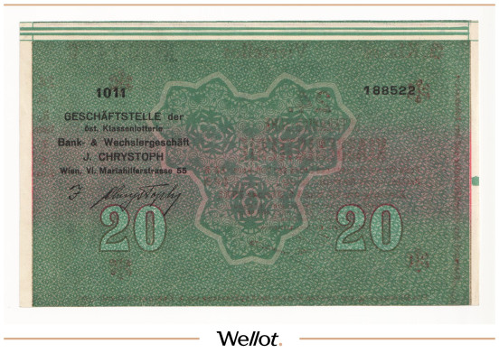 Изображение лота 20 Крон ND (1920е) Австрия Донауштадт UNC-