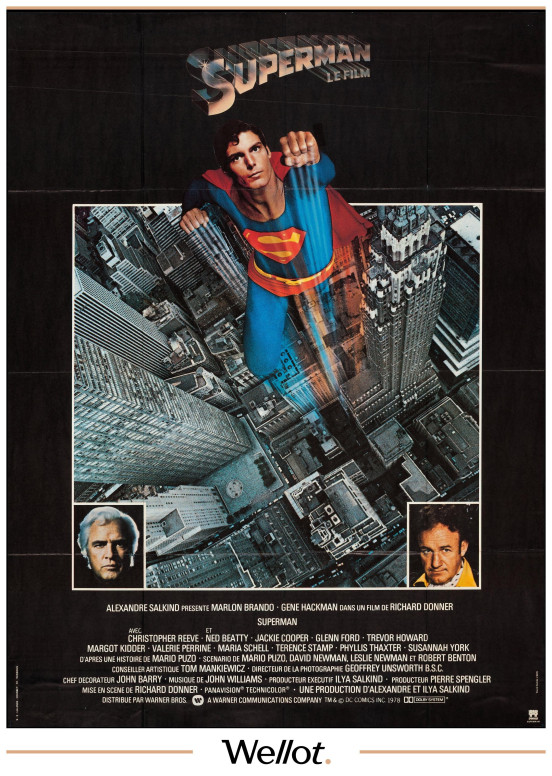 Изображение лота Плакат Фильма «Супермен» 1978 США Warner Bros.
