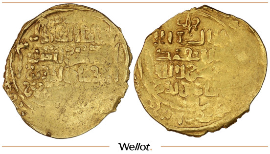 Изображение лота Динар 1186 Ибрагим ибн Хусейн Караханиды