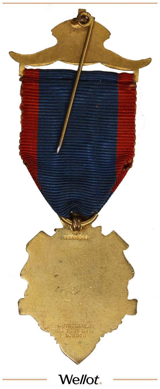 Изображение лота Масонский Знак 1911 Георг V Коронация Великобритания