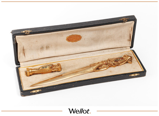 Изображение лота Печать и Нож для Вскрытия Конвертов начало XX века Франция