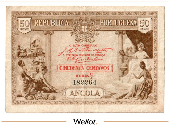 Изображение лота 50 Сентаво 1923 Ангола