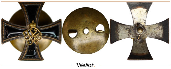 Изображение лота Знак Лейб-гвардии Егерского Полка Российская Империя 1909-1917