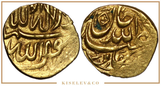 Изображение лота 1/12 Мохура 1583-1598 Абдулла Хан II Государство Шейбанидов Бухарское Ханство