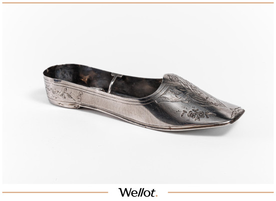 Изображение лота Пепельница для Путешествий «Башмачок» 1853 Российская Империя