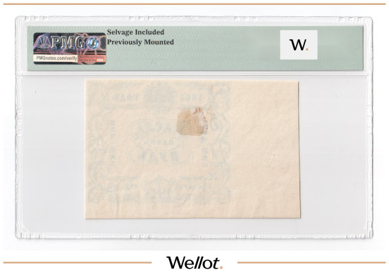 Изображение лота 1 Пуд Масла 1867 Российская Империя Морское Министерство PMG 62 UNC