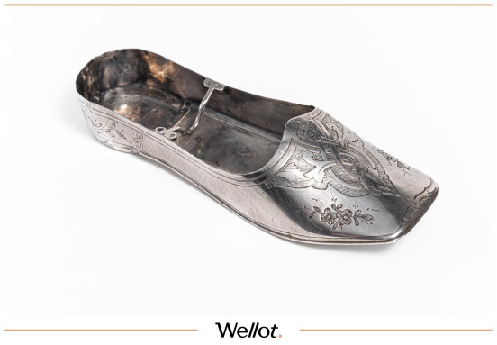 Изображение лота Пепельница для Путешествий «Башмачок» 1853 Российская Империя