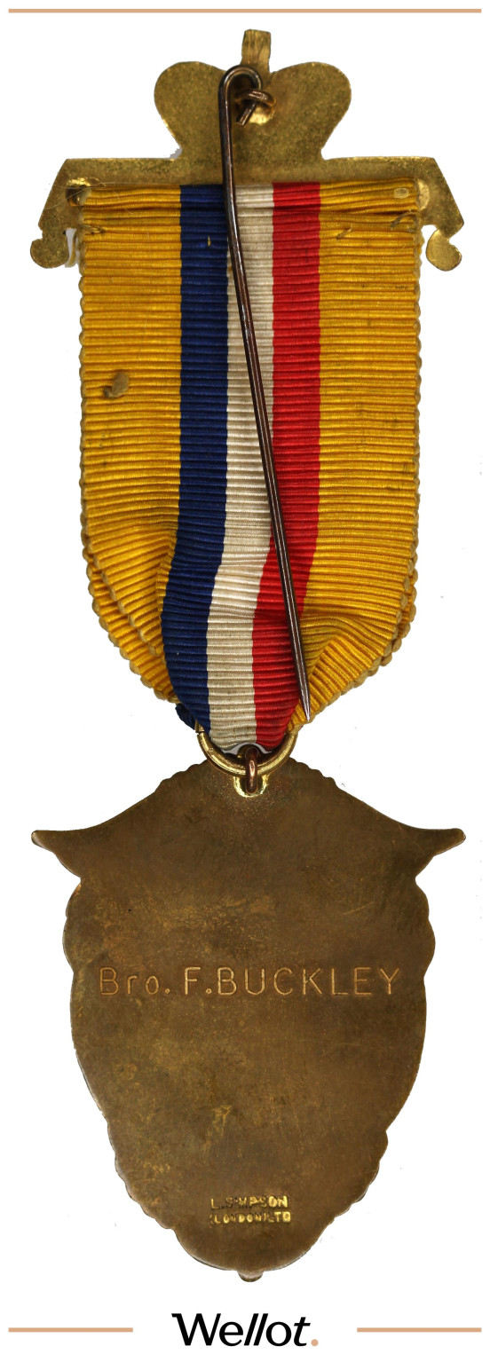 Изображение лота Масонский Знак 1953 Елизавета II Коронация Великобритания