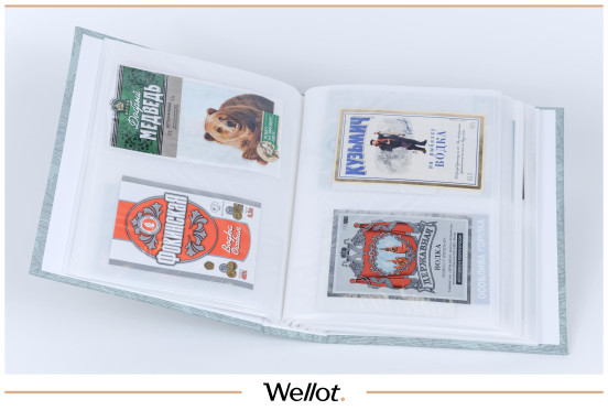 Изображение лота Коллекция Водочных Этикеток 200 шт