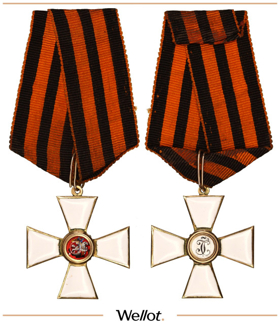 Изображение лота Знак Ордена Святого Великомученика и Победоносца Георгия 4-й Степени