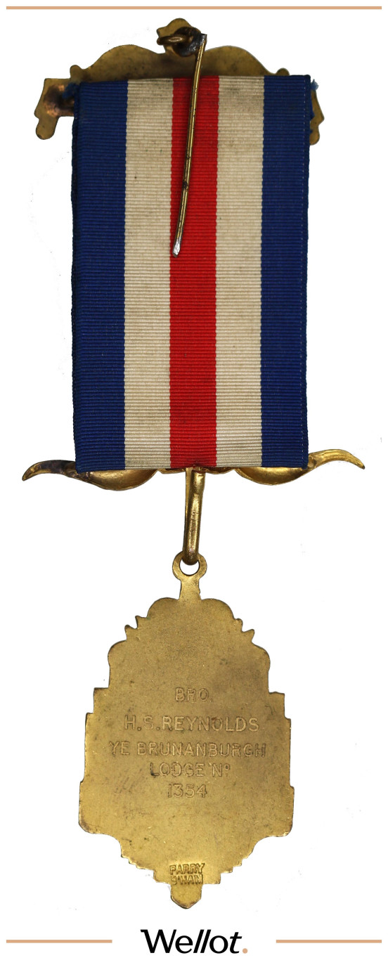 Изображение лота Масонский Знак 1953 Елизавета II Коронация Великобритания