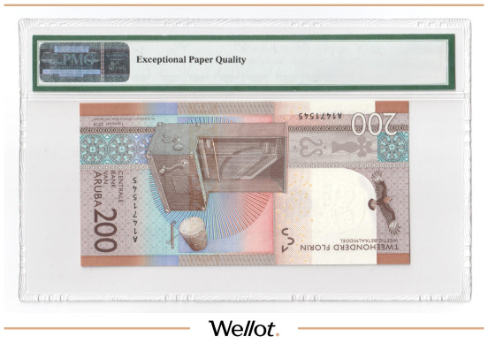 Изображение лота 200 Флоринов 2019 Аруба PMG 65 EPQ UNC