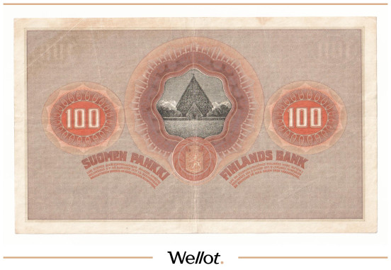 Изображение лота 100 Марок Золотом 1918 Финляндия