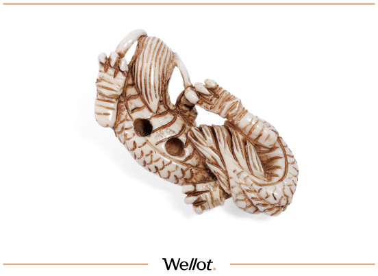 Изображение лота Дракон Нэцке середина XX века Япония