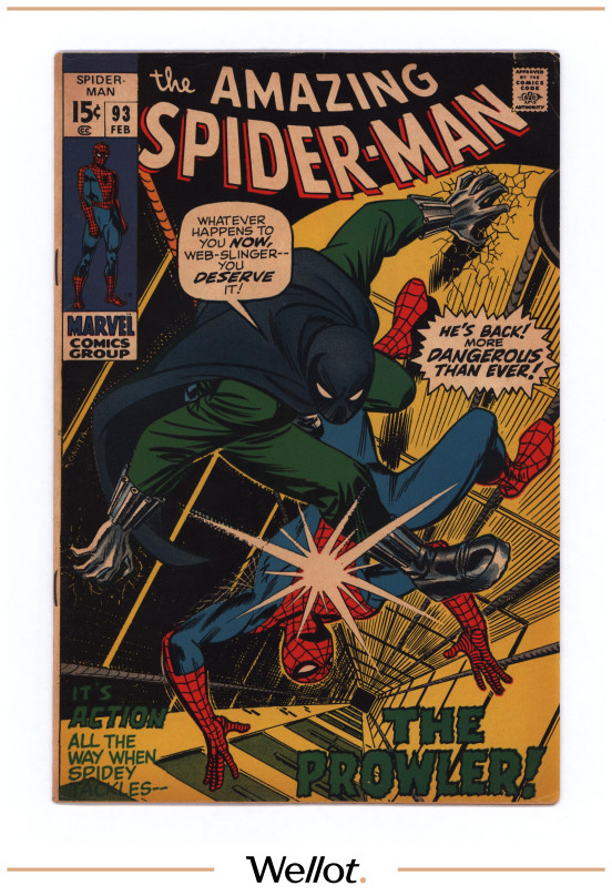 Изображение лота Комиксы Marvel «The Amazing Spider-Man» («Удивительный Человек-Паук») 1971 США