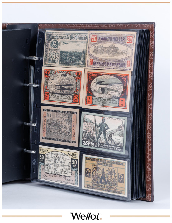 Изображение лота Коллекция Нотгельдов более 300шт в Альбомах