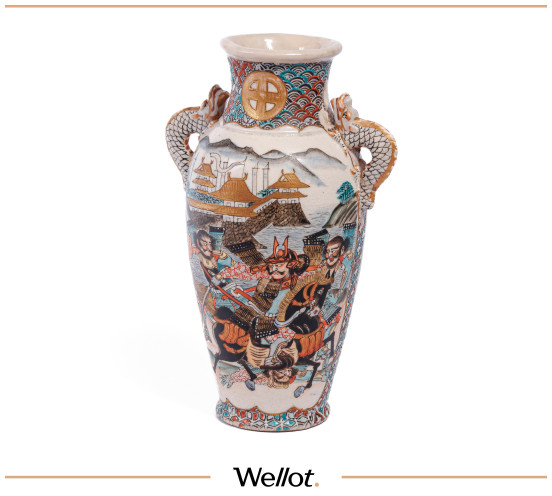 Изображение лота Коллекционная Декоративная Ваза вторая половина XX века Япония