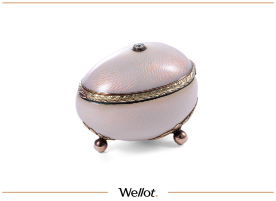 Бонбоньерка в Форме Яйца 1899 Российская Империя «Фаберже»