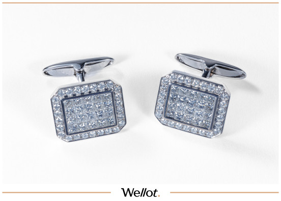 Изображение лота Запонки с Бриллиантами