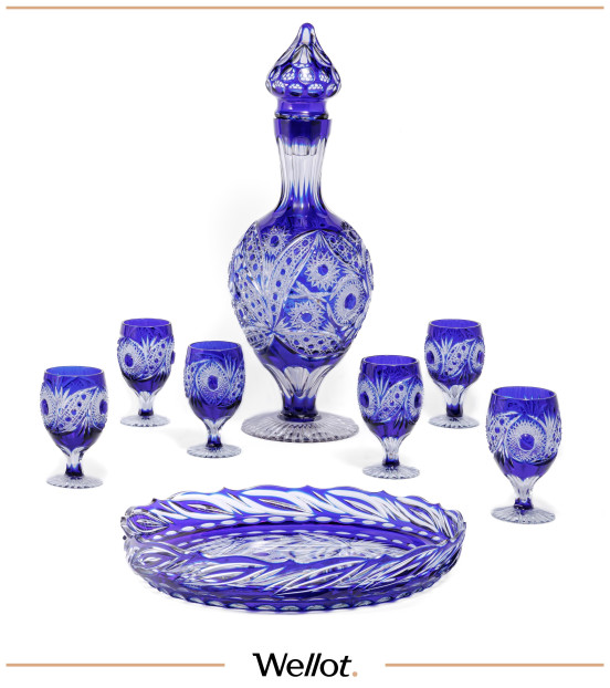 Изображение лота Набор для Вина 1990е Гусь-Хрустальный