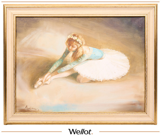 Изображение лота «Задумалась» 2016 Д. Маркова