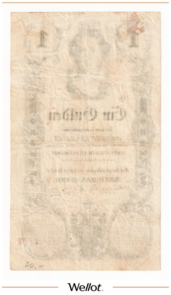 Изображение лота 1 Гульден 1848 Австрия