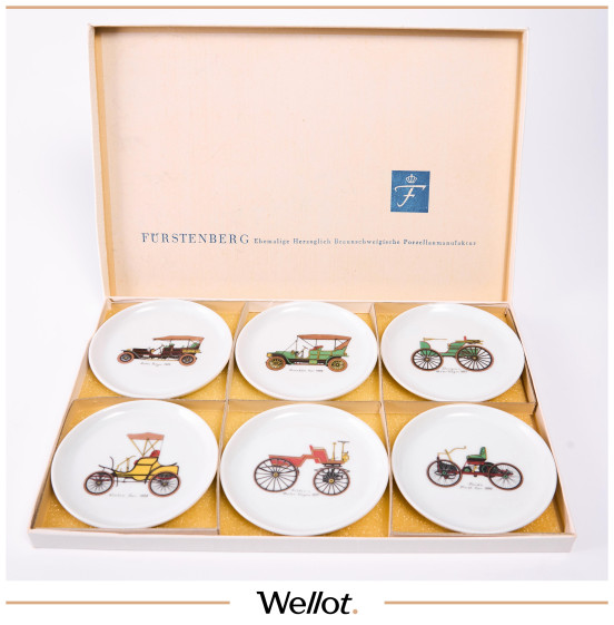 Изображение лота Коллекционный Набор Фарфоровых Тарелок Fürstenberg 1970-е