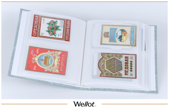 Изображение лота Коллекция Водочных Этикеток 200 шт