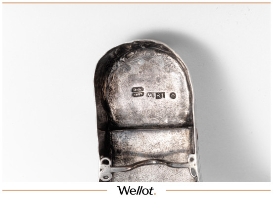 Изображение лота Пепельница для Путешествий «Башмачок» 1853 Российская Империя