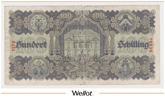 Изображение лота 100 Шиллингов 1945 Австрия