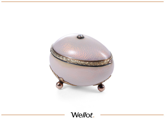 Изображение лота Бонбоньерка в Форме Яйца 1899 Российская Империя «Фаберже»